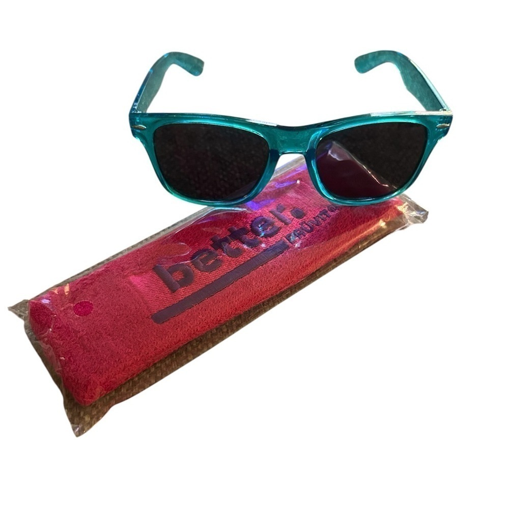 NWOT Pruvit Sunglasses and Sweatband